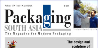 Packaging South Asia – April 2020 issue released Packaging South Asia
