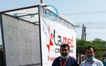 La Med Healthcare launches auto-sanitization booth for wholesale markets La Med Healthcare