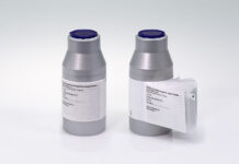Specialty label from Schreiner MediPharm blinds vials for clinical trial Schreiner MediPharm