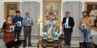 UP Governor releases scientoon book “Bye Bye Corona”on Coronavirus Bye Bye Corona
