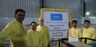 Schott Glass India inaugurates new glass melting tank in Gujrat Schott