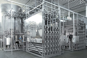 UHT plant from GEA for aseptic product treatment. (image GEA)