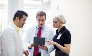 Healthcare’s digitization – Achieving true connected care Virtual healthcare collaboration Photo Philips