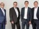 Isra Vision partners with Atlas Copco for Machine Vision Solution The new Isra Vision management team (from right: Hans Jürgen Christ, Tomas Lundin (speaker), Dr Johannes Giet) takes over from the retiring CEO and founder Enis Ersü (left)
