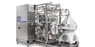 GEA introduces its separator lines for biopharmaceutical separation processes GEA's aseptic separator line (Photo: GEA)