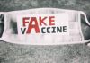 Tech Mahindra & StaTwig’s blockchain for vaccine traceablity Mask with with Fake Vaccine written on it | Tech Mahindra