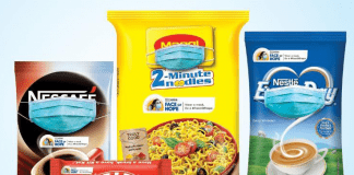 Nestle India’s iconic brands to feature masks on packaging to generate awareness Nestle India plans to leverage the power of its iconic brands