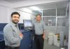New Delhi’s MD Graphics installs Konica Minolta AccurioLabel 230 Dheeraj Sharma, managing director of M.D Graphics (on the left) with the AccurioLabel 230