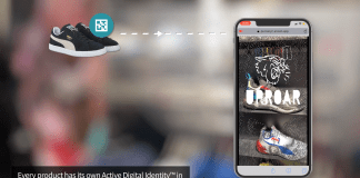 Digimarc to acquire Evrythng Screenshot from an Everythng video showing its technology at work with Adidas footwear