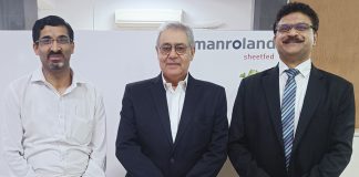 Manroland Sheetfed India brings in Peter Rego & Rahul Chitkara L-R Rahul Chitkara CFO, Neeraj Dargan managing director and Peter Rego director Business Development Manroland Sheetfed India Photo Manroland Sheetfed India