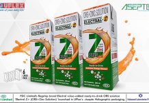 FDC’s Electral-Z+ launched in UFlex’ Asepto holographic packaging Asepto