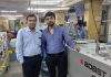 Vasai’s Packeteer acquires new Bobst Ambition 76 A1 folder gluer L to R: Chirag Bhalavat and Parag Ghelani with the Bobst 76 A1 folder gluer Photo by PSA