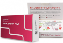 The simplification of packaging serialization Essentra Packaging’s newly developed packaging designs for serialization. Photo: Essentra Packaging