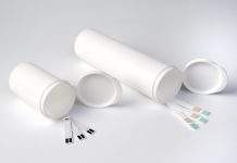 Airnov’s healthcare solutions at Connect in Pharma Airnov’s sustainable Hat-B vial. Photo: Airnov