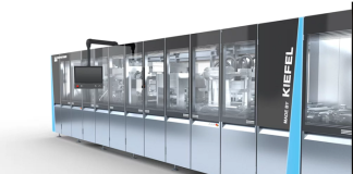 Kiefel’s SolutionPerformer pharma form-fill-seal machine Kiefel