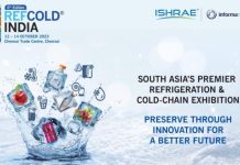 Refcold India 2023 – 12-14 October at Chennai Trade Center REFCOLD