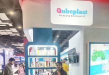 Qubeplast Packaging’s PET, HDPE & glass packaging for cosmetics at CosmoHome Tech Qubeplast Packaging