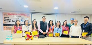 Prakash Hospital marks world physiotherapy day with special awareness program Prakash