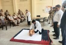Prakash Hospital conducts CPR and first aid training for Gautam Buddh Nagar fire department Prakash