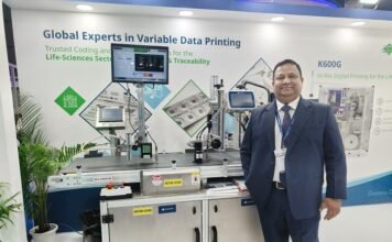 Domino debuts K300 piezo inkjet printer at PMEC 2025 Domino